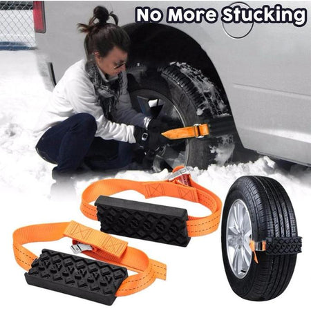 Anti-Skid Car Tire Strap (2PCS)