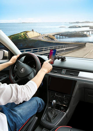 Magic Phone Holder - Automatic Locking System